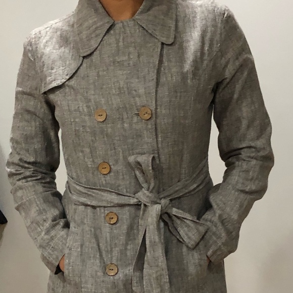 Hand Crafted Jackets & Blazers - HAND-CRAFTED REDEMPTION City Chic Belted Dress / Trench Coat 🎉HOST PICK🎉